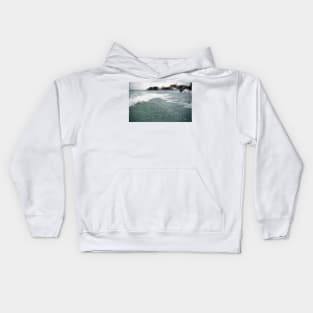 Wave splashing Kids Hoodie